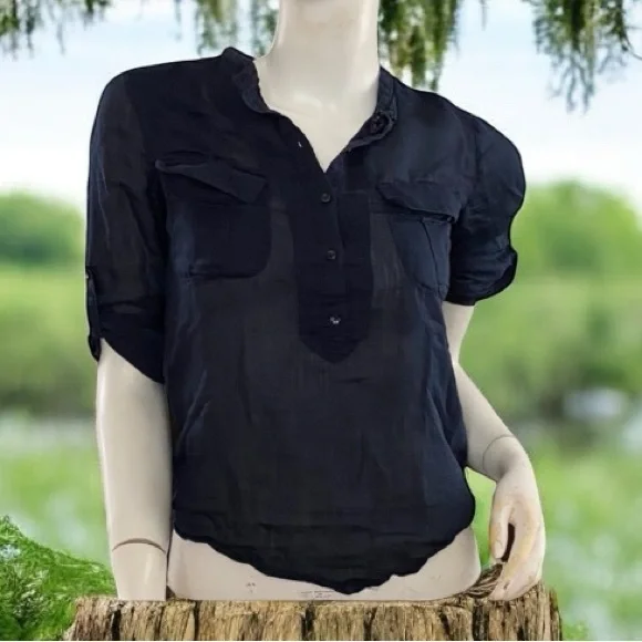 G Star navy stevie safari shirt XS - Picture 1 of 14